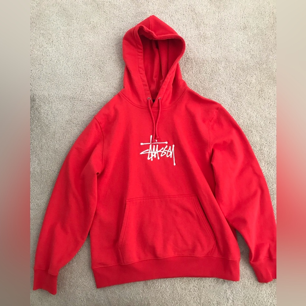 Stussy Red Men's Hoodie 🔥